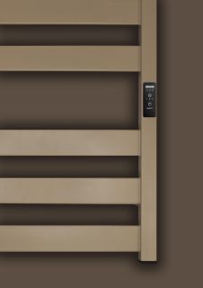 Полотенцесушитель электрический Indigo Oktava Slim 5 LСLOKS5E60-50ABERt 60x50 см бежевый