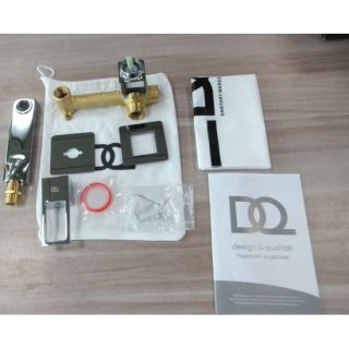 Смеситель для раковины DQ Dortmund встраиваемый настенный хром (DA1714401)