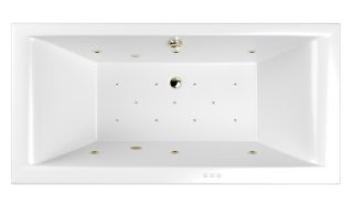 Гидромассажная ванна Whitecross Savia Duo 0103.170080.100.RELAX.BR 170x80см Relax бронза