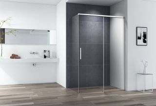 Душевой уголок CEZARES DUET SOFT-M-AH-1-150/80-C-Cr