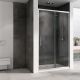 Душевая дверь ABBER Schwarzer Diamant AG30150H 150см хром