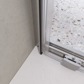 Душевая дверь BelBagno LUCE-BF-1-130-C-Cr хром