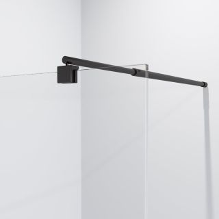 Душевая перегородка Niagara NG-683-11BLACK 110см чёрный/прозрачное