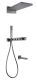 Душевая система ABBER Rund AF8753NG с термостатом никель