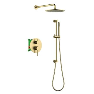 Душевой комплект Timo Saona SX-2309/17SM золото матовое