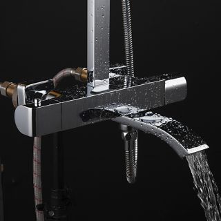 Душевая стойка Gappo G2407-40 с термостатом хром