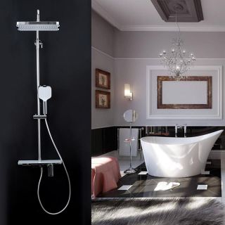 Душевая стойка Gappo G2496-10 белый/хром