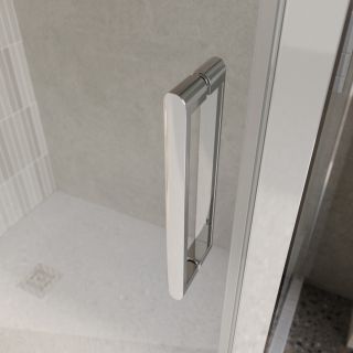 Душевой уголок BelBagno LUCE-AH-1-110/80-C-Cr хром