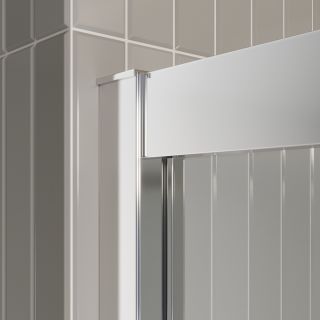 Душевой уголок BelBagno LUCE-AH-1-120/90-C-Cr хром