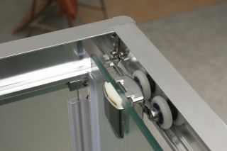 Душевой уголок BelBagno UNO-AH-1-120/100-C-Cr хром