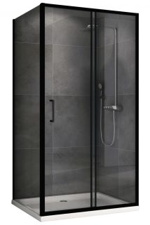 Душевой уголок ABBER Schwarzer Diamant AG30110B5-S60B5 110x60см чёрный