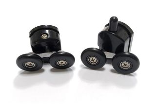 Душевой уголок ABBER Schwarzer Diamant AG30170B-S50B-S50B 170x50см чёрный