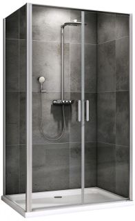 Душевой уголок ABBER Sonnenstrand 100x80см хром AG04100C-S80