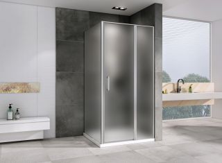 Душевой уголок ABBER Sonnenstrand AG04110MS-S100M 110x100см хром