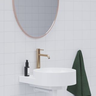 Смеситель для раковины Ravak Espirit X070403 ES 014.61RGB Be Cool РОЗОВОЕ ЗОЛОТО