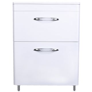 Тумба напольная под раковину Style Line "Каре 60" СС-00002265  (2 ящ.) Люкс белая, PLUS