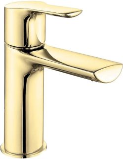 Смеситель для раковины E.C.A. Luna 102808940EX золото