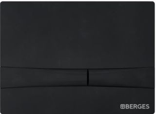Комплект Berges 4в1 043273: инсталляция NOVUM525 кнопка F5 SoftTouch чёрная унитаз Okus сиденье Toma Slim SO