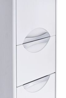 Шкаф-колонна Акватон Сильва правый дуб полярный 1A215603SIW7R