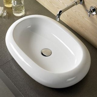 Накладная раковина Melana 7042-805 63см белый