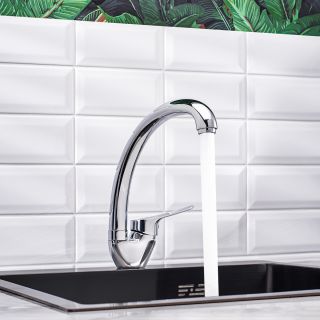 Смеситель для кухни BOOU B8290-10F хром