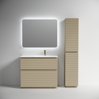 Тумба напольная под раковину Sancos Folk Floor FL100FRCP правая 100 см капучино