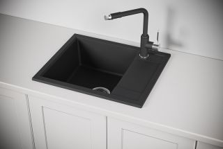 Мойка кухонная Granula 6002, ЧЁРНЫЙ