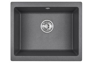 Мойка кухонная Granula 5551, ГРАФИТ