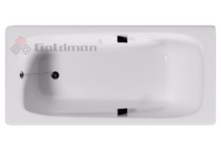 Ванна чугунная Goldman Art AT18085 180x85см с ножками