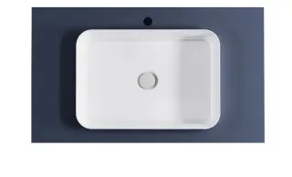 Тумба с раковиной Astra-Form Фрейм 4631177715402 100 см серый матовый