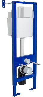 Комплект Berges 4в1 042444: инсталляция ATOM Line 410 кнопка белая/хром унитаз Albit S сиденье Top Slim SO