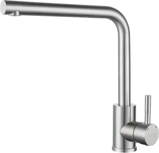 Смеситель для кухни GranFest  URBAN Z-5411 Нержавеющая сталь