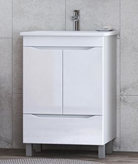 Тумба под раковину напольная Vigo Grani tn.GRI.OSK.75.2D.1Y 75 см белый