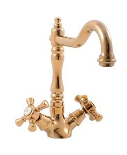 Смеситель для кухни Rav Slezak Morava Retro MK320.5/8Z золото