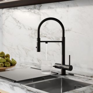 Смеситель для кухни IDDIS Ace ACEBLFFi05 чёрный матовый