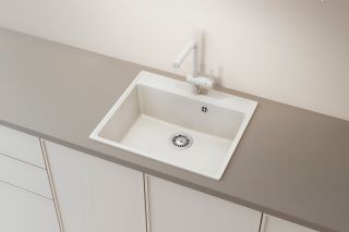 Кухонная мойка Ulgran Quartz Forte 580-07 уголь