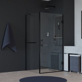 Душевой уголок RGW HO-045-1B (HO-011B + Z-060-2B + O-204B) 3506045188-014 80x80см чёрный