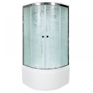 Душевая кабина Deto ЕМ4590 N с гидромассажем (гм.) 90х90х208см