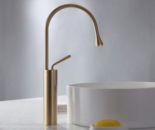 Смеситель для раковины Bronze de Luxe SCANDI 9015BR, бронза