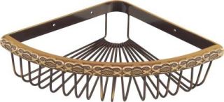 Полка угловая Zorg Antic AZR U-2 BR бронза