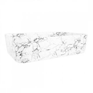 Раковина чаша Maretti UM13NS03-740MR, белый мрамор