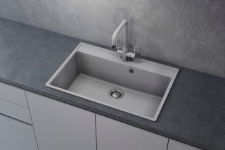 Кухонная мойка Ulgran Quartz Forte 760-08 космос