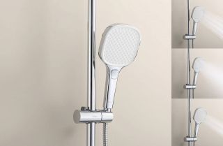 Душевая стойка Raglo R22.26 с термостатом хром