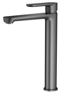 Высокий смеситель для раковины Splenka S222.15.09 графит