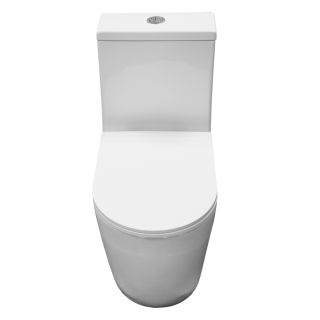 Унитаз-моноблок Azario Velluto AZ-6281 смыв торнадо с сиденьем микролифт