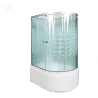 Душевая кабина Deto L 920 L N с гидромассажем 120х80х200 см