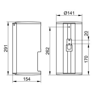 Держатель туалетной бумаги Keuco 14969070000 хром