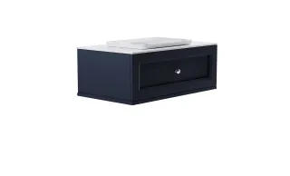 Тумба с раковиной Astra-Form Классик 4631177714146 90 см серый матовый