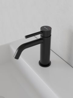 Cмеситель для раковины Knotlor SS-20/BL, черный