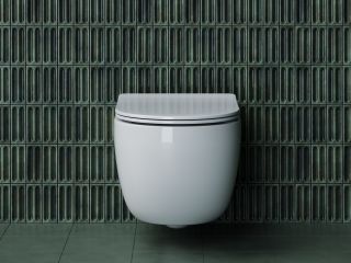 Подвесной унитаз Ceramica Nova Long CN3015 безободковый белый
